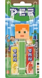 Minecraft Alex - PEZ Dispenser med 2 Pakker