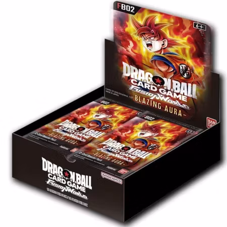 Dragon Ball Super Card Game - Fusion World Blazing Aura FB02 Booster Box