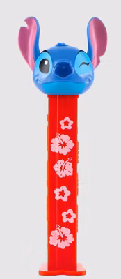 Disney Stitch Aloha - Pez Dispenser med 2 Pakker