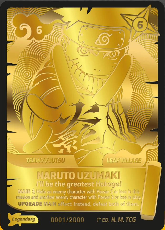 Naruto TCG - Konoha Shido Booster Box