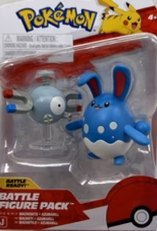 Pokemon Battle Figure - Magnemite Azumarill