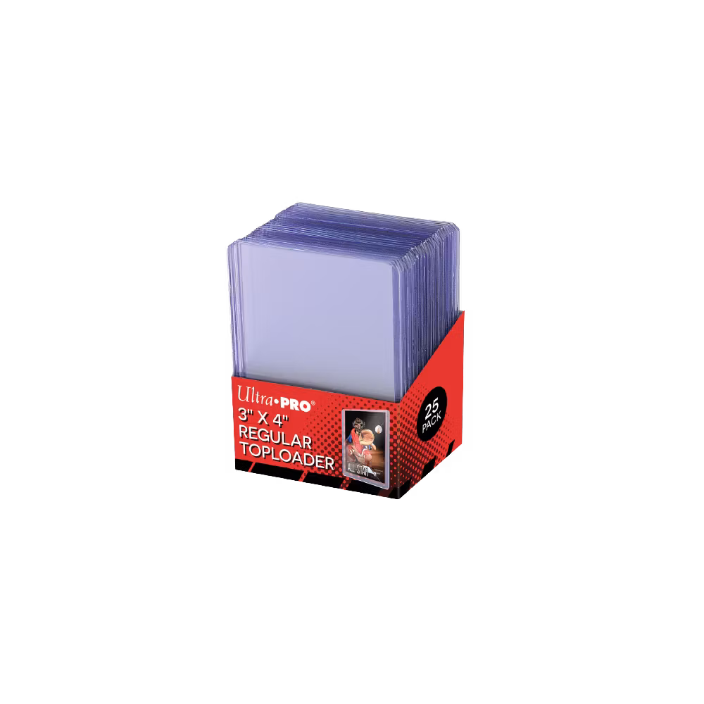 25 Vanlig klar Toploaders - Ultra Pro