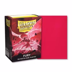 Dragon Shield 100 Sleeves - Matte Dual Fury