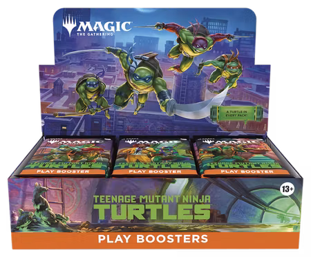 Teenage Mutant Ninja Turtles - Play Booster Display Boks Magic