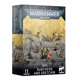 Warhammer 40.000 - Orks Runtherd and Gretchin