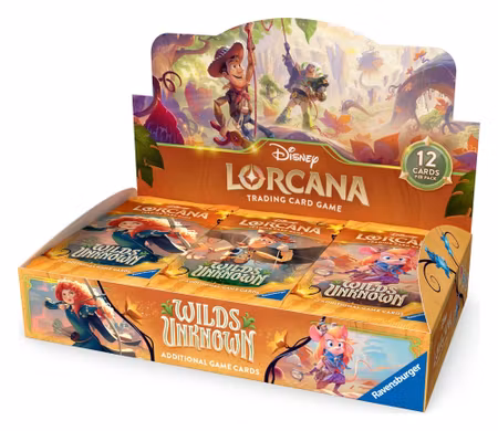 Disney Lorcana - Wilds Unknown Booster Display