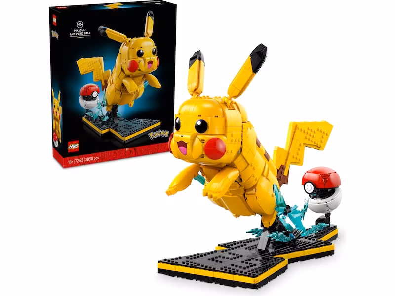 LEGO Pokemon - Pikachu og Pokeball