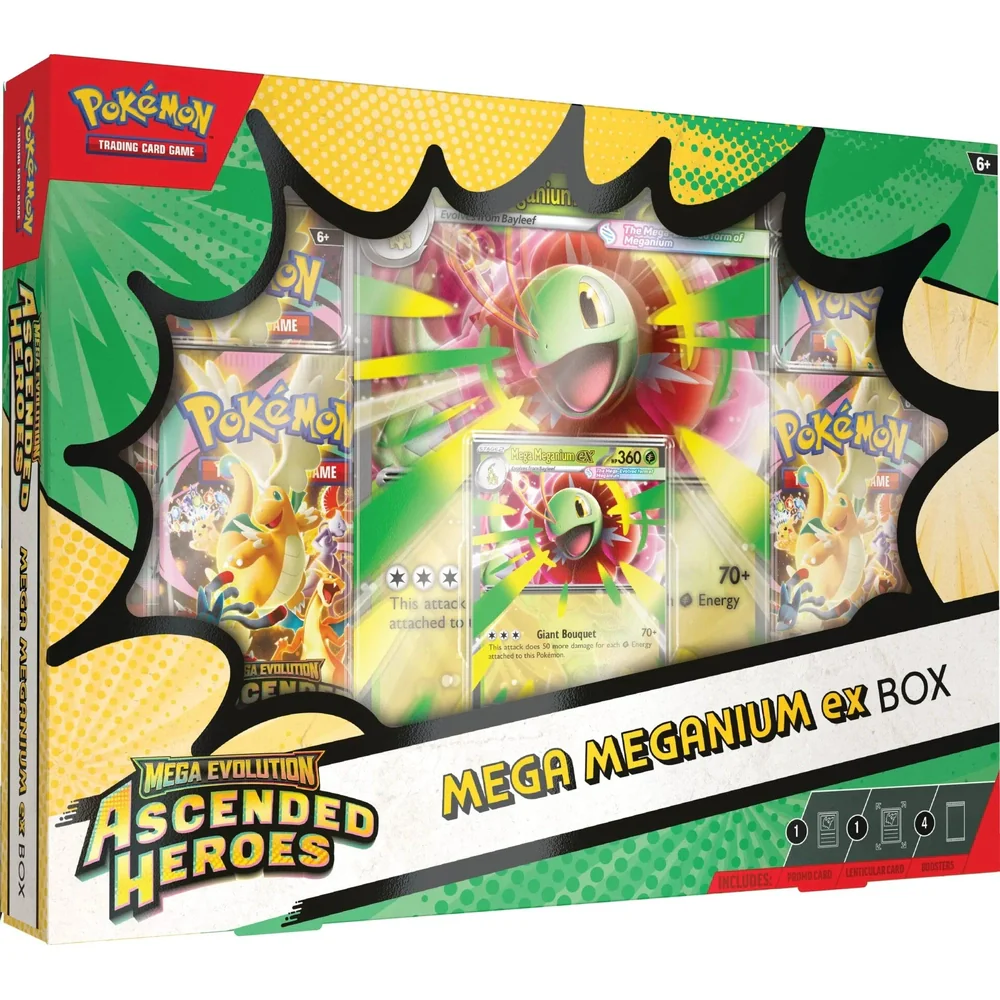 Pokemon Ascended Heroes - Meganium ex Box