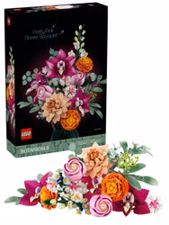 LEGO Botanicals 10342 - Vakker Bukett med Rosa Blomster