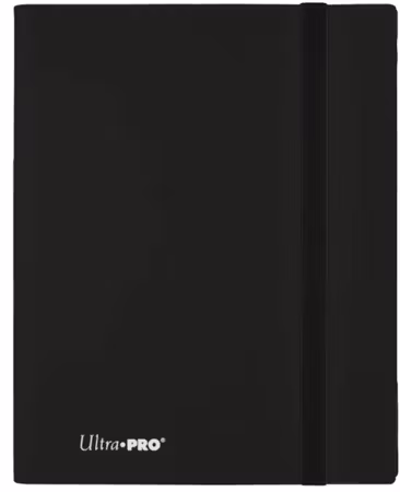 Sort Ultra Pro Binder - 9 Lommer Plass til 360 Kort
