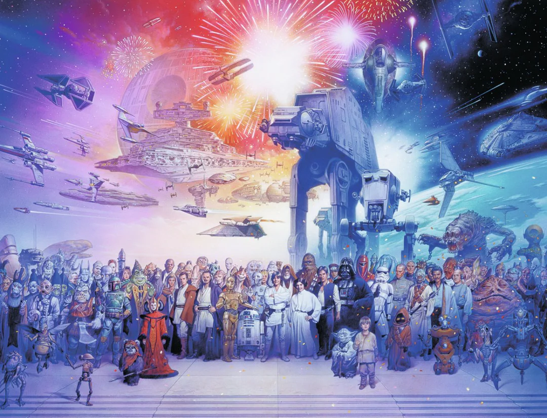 Star Wars 2000 brikker Legacy Characters - Ravensburger Puslespill