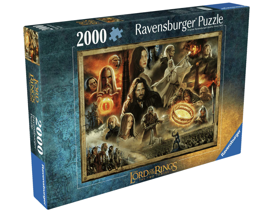 Ringenes Herre 2000 brikker The Two Towers - Ravensburger Puslespill