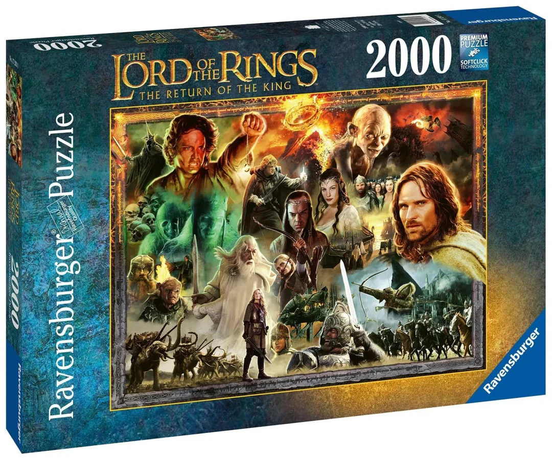 Ringenes Herre 2000 brikker The Return of the King - Ravensburger Puslespill