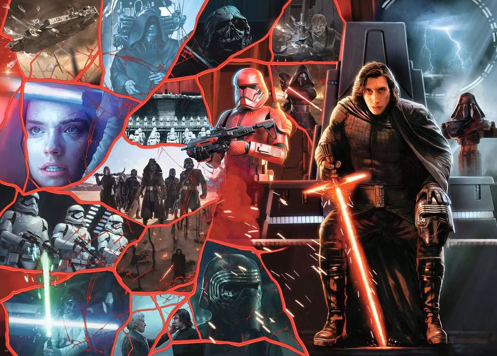 Star Wars Kylo Ren 1000 brikker - Ravensburger Puslespill