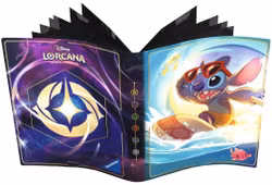 Disney Lorcana Into the Inklands Stitch - Perm med 4 Lommer og 10 Sider