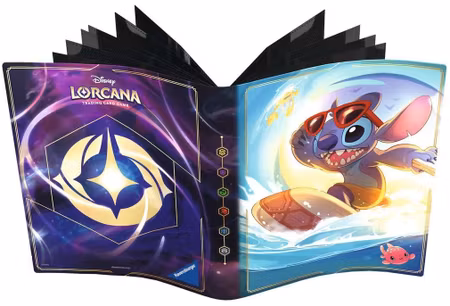 Disney Lorcana Into the Inklands Stitch - Perm med 4 Lommer og 10 Sider
