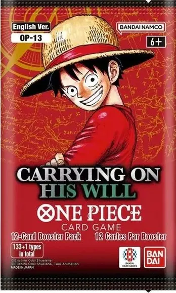 One Piece OP-13 Carrying on His Will Booster Pack
