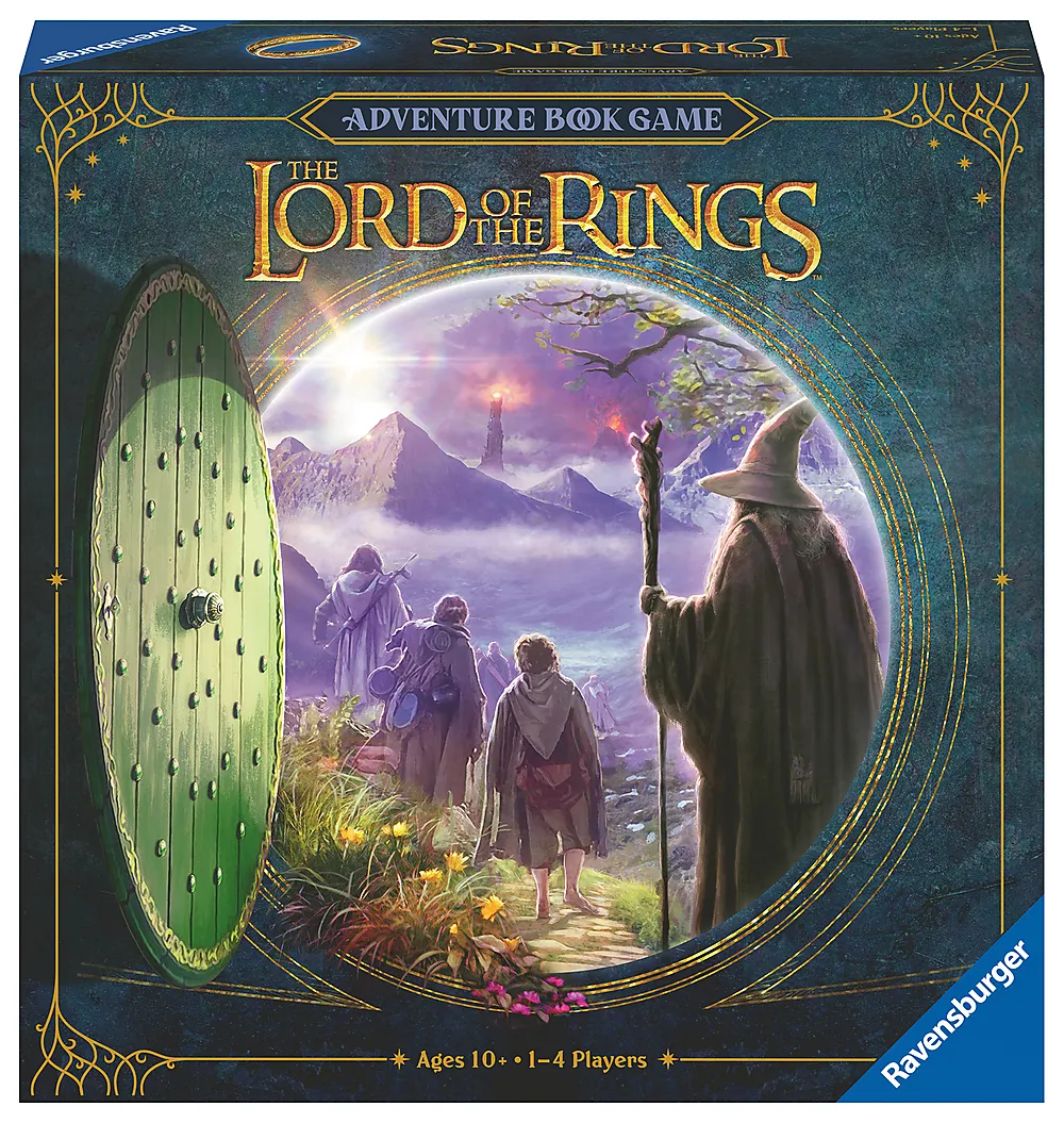 Lord Of The Rings Adventure Book Game Engelsk