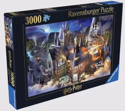 Harry Potter Hogwarts 3000 brikker - Ravensburger Puslespill