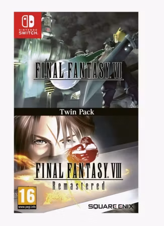 Final Fantasy VII & Final Fantasy VIII Twin Pack - Nintendo Switch