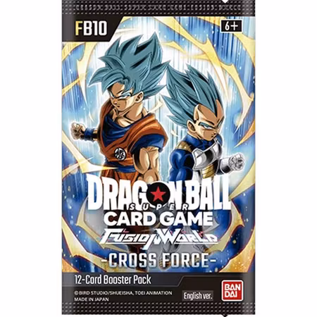 Dragon Ball Super CG Fusion World - Cross Force Boosterpakke