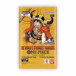 One Piece op 17 Booster Pack - The World's Strongest Warriors (Engelsk utgave)