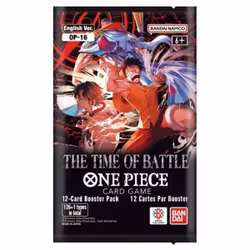 One Piece - OP-16 The Time of Battle Engelsk Booster Pack