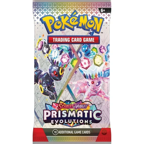 Pokemon Prismatic Evolutions - Engelsk Booster Pakke