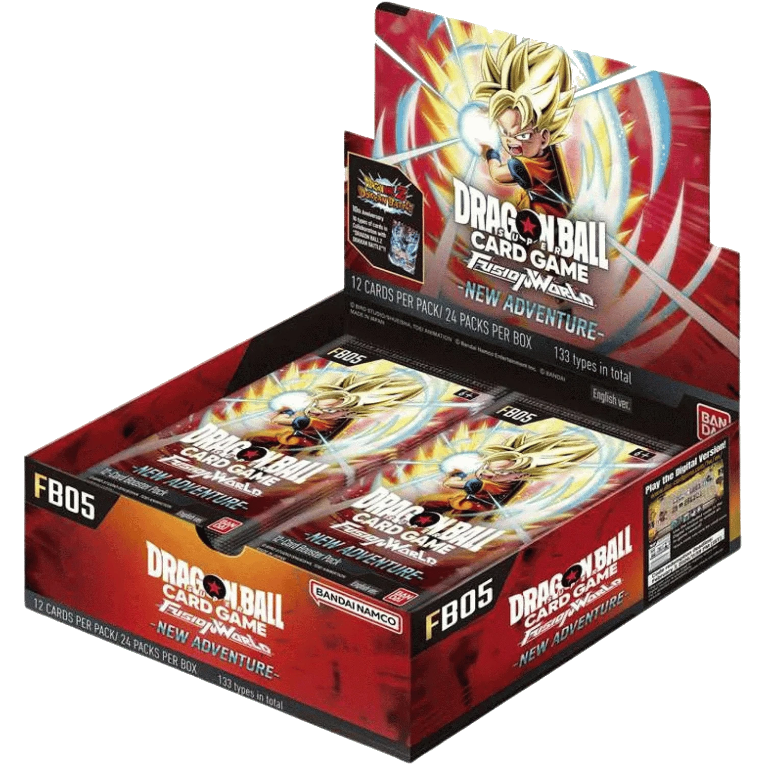 Dragon Ball Super Card Game - New Adventure FB05 Booster Box