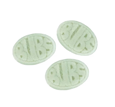 Cool fruity pear mini bubs (vegan)