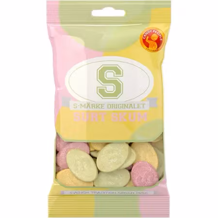 S-märke Surt Skum