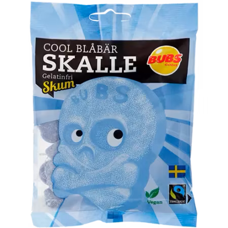 Cool Blueberry Skull Foam