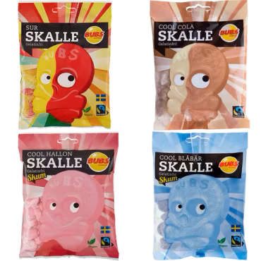 Bubs Skulls Bundle (4-Pack)