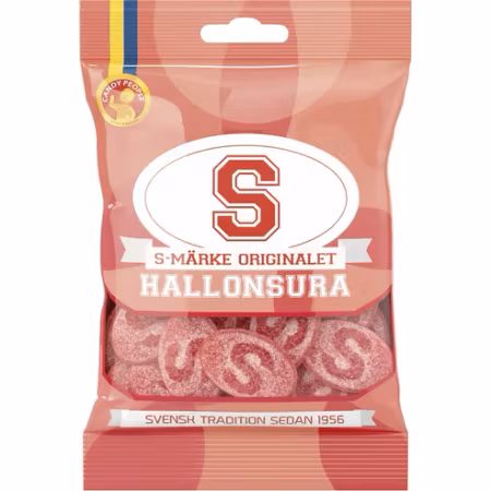 S-Märke Hallonsura 80g
