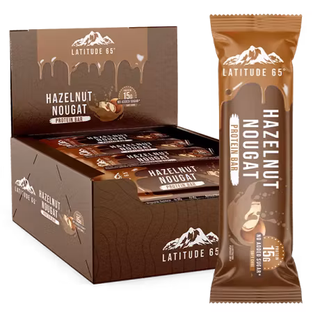 Latitude 65 Bar Hazelnut 45g x 12st