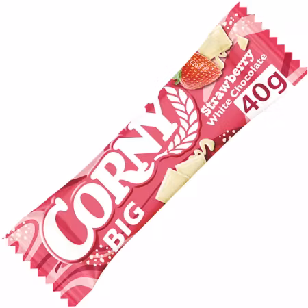 Corny BIG Strawberry White Chocolate 40g