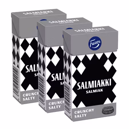 3st - Salmiakki Crunchy Salty 38g