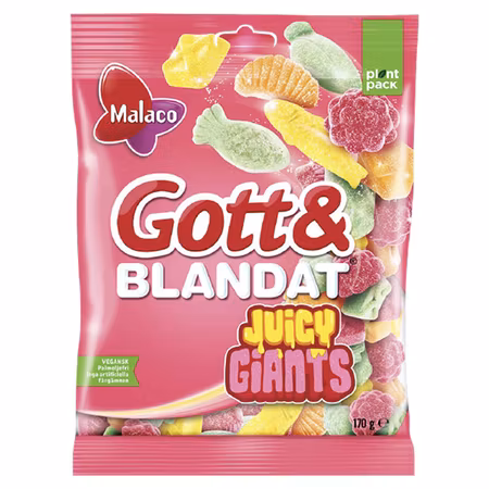 Gott & Blandat Juicy Giants 170g