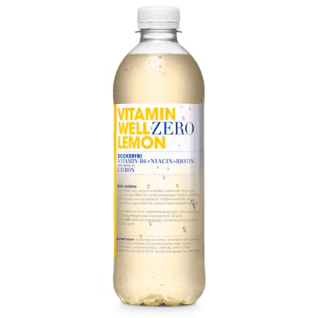 Vitamin Well Zero Lemon 50cl