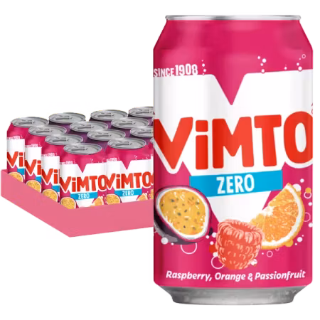 Vimto Passion Fruit Zero 33cl x 20st