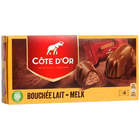 Côte d'Or Bouchée Mjölkchoklad 8-pack