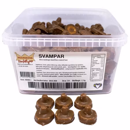 Chokladsvampar 1,2kg