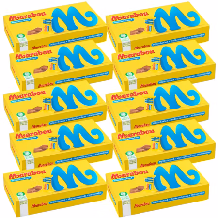 10st - Marabou Mjölkchoklad Ask 230g
