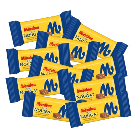 10st - Marabou Nougat Crisp 13g
