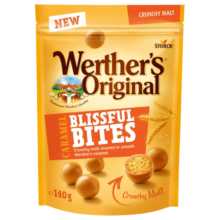 Werther's Blissful Bites Chrunchy 140g