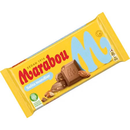 Marabou Salta Mandlar 200g
