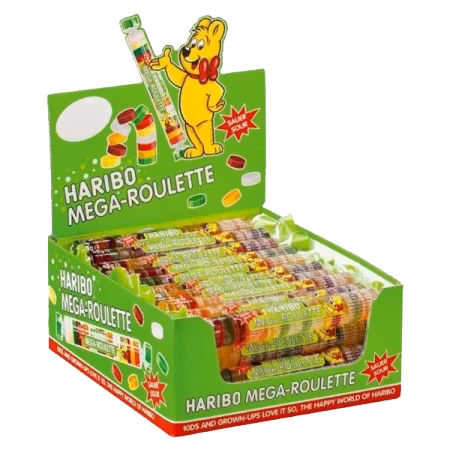 Haribo Mega Roulette Sour 40st x 45g