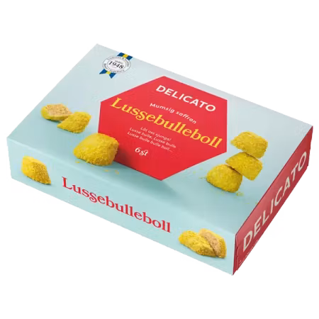 Delicato Lussebulleboll 6-pack