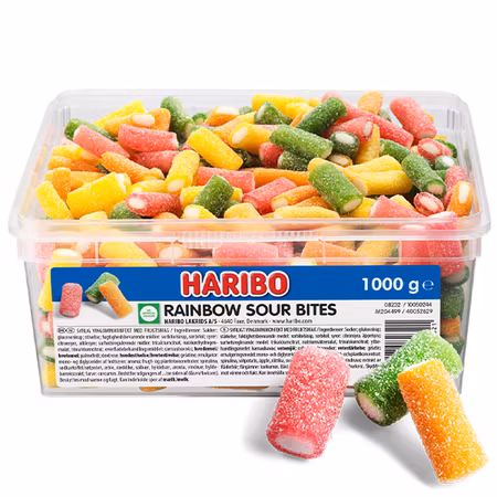 HARIBO Rainbow Sour Bites 1kg