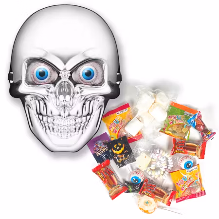 Halloween Candy Mask Silver 175g